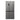 DAEWOO CMM0620DPRA0-CH 84 CM NF Multi Door mit D-Klasse, 487 L